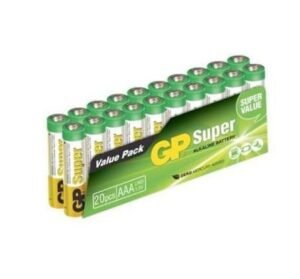 GP Super Alkaline AAA-batterier